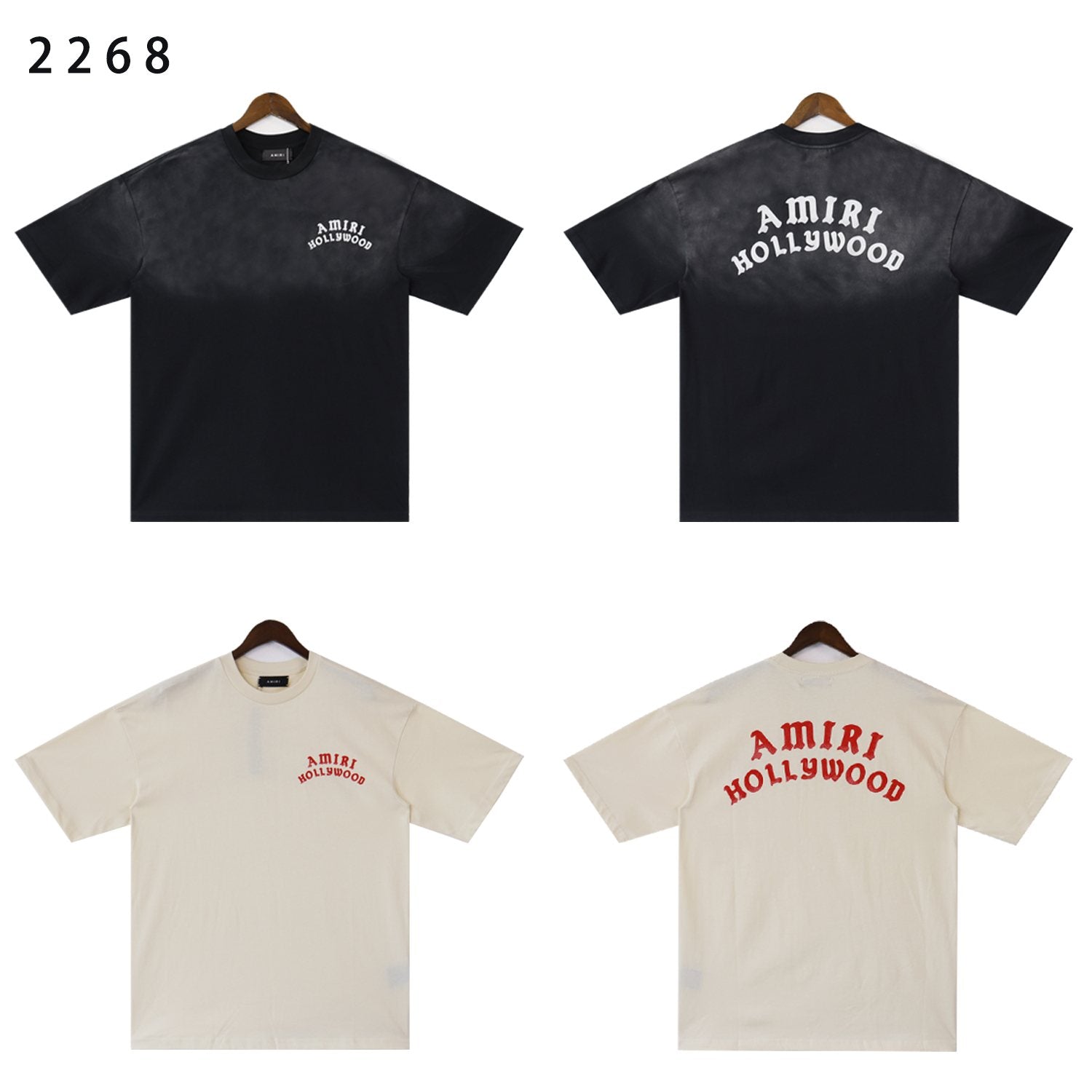AMIRI Hollywood Graphic Short-Sleeve T-Shirt — comparison