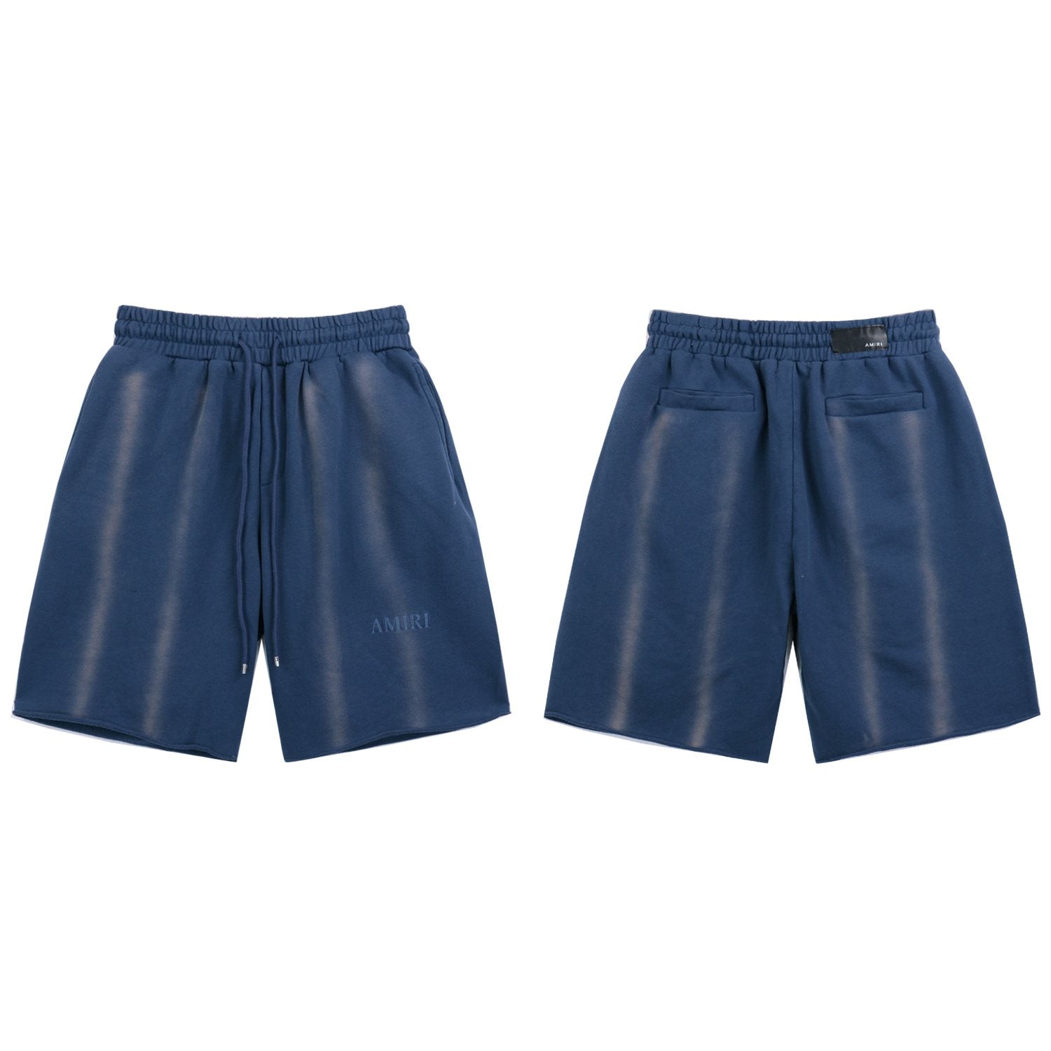 AMIRI Washed Embroidered T-Shirt & Shorts Set — front