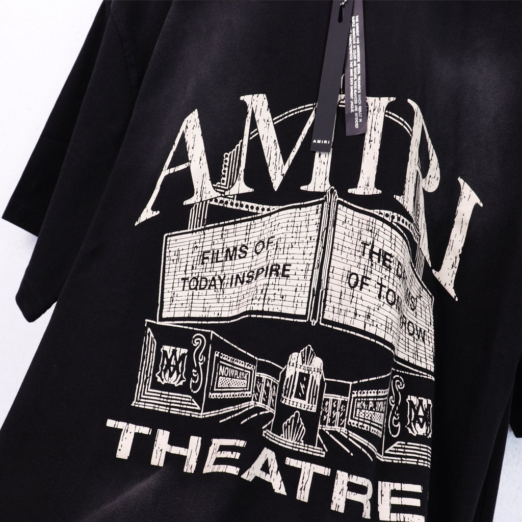 AMIRI Theatres Vintage Graphic Short-Sleeve T-Shirt — detail