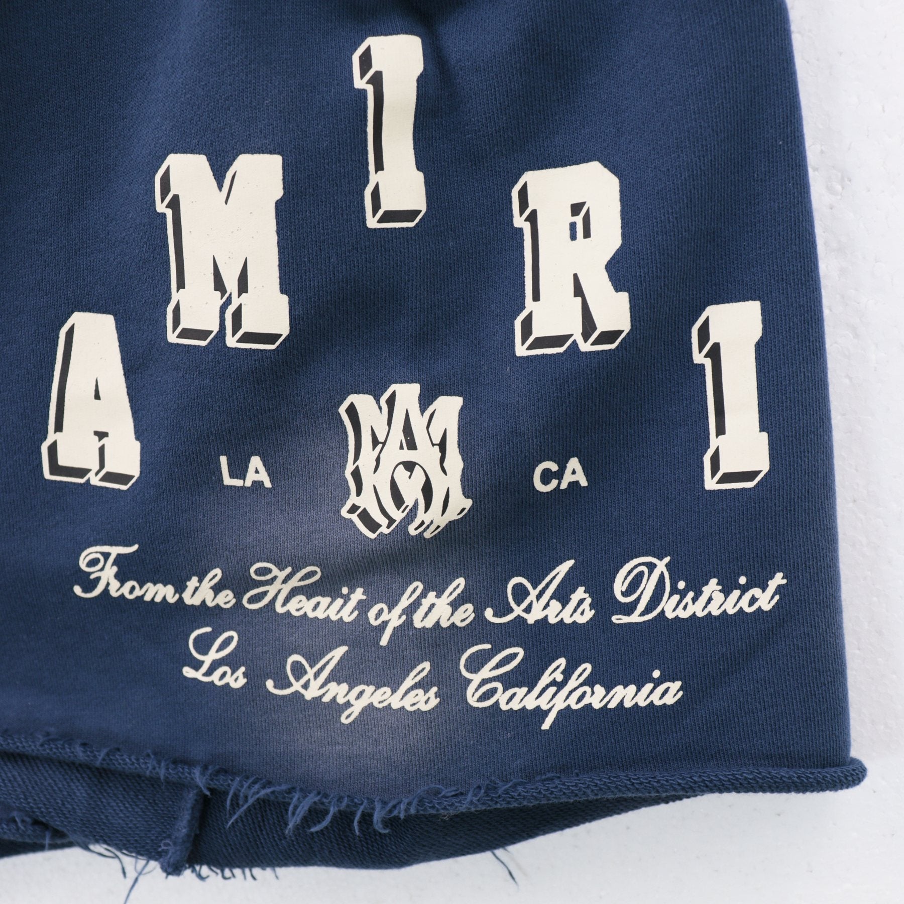 AMIRI Washed Graphic T-Shirt & Shorts Set — detail