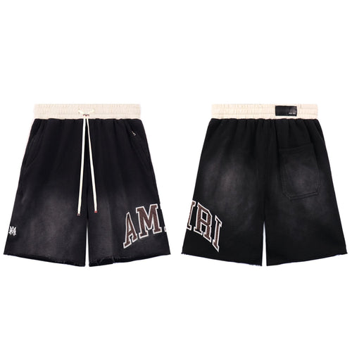 AMIRI Vintage Collegiate Graphic Shorts — hero