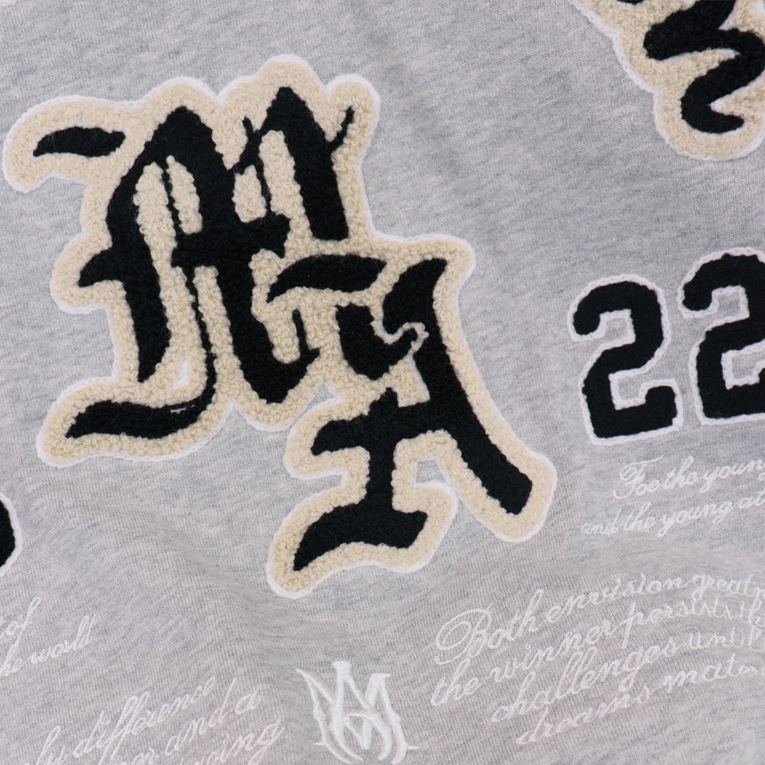 AMIRI Dream Team Graphic Hoodie — detail