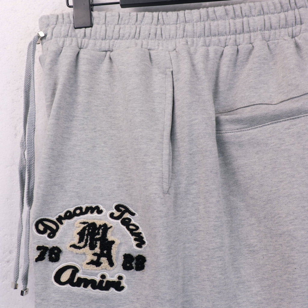 AMIRI Embroidered Leg Graphic Sweatpants — front
