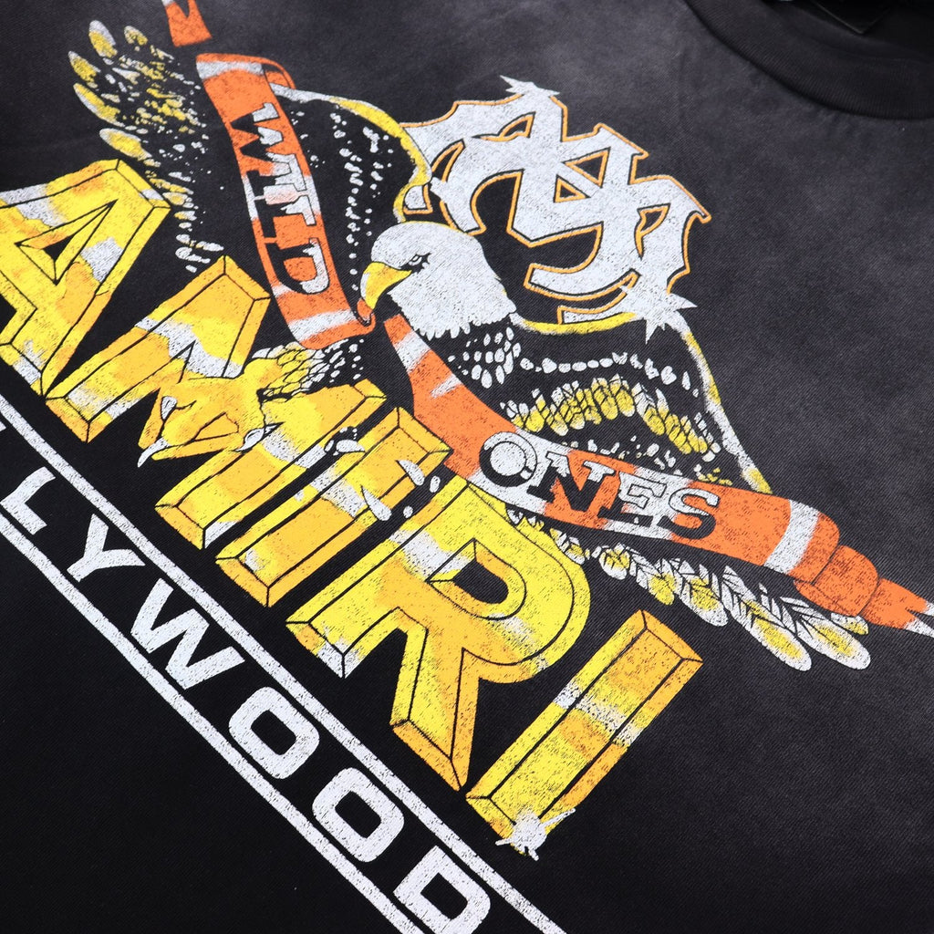 AMIRI Always First Eagle Graphic T-Shirt — detail