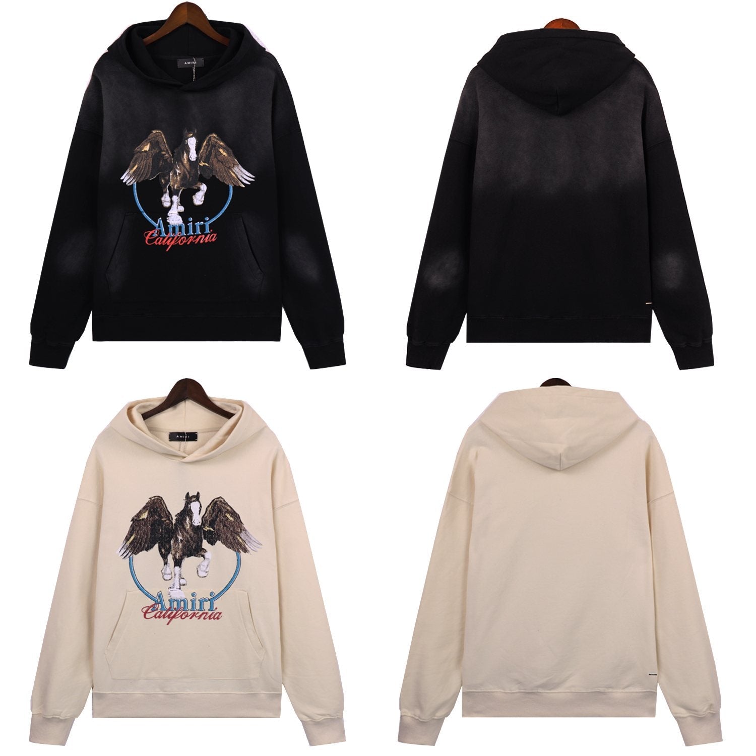 AMIRI Pegasus Graphic Hoodie — comparison