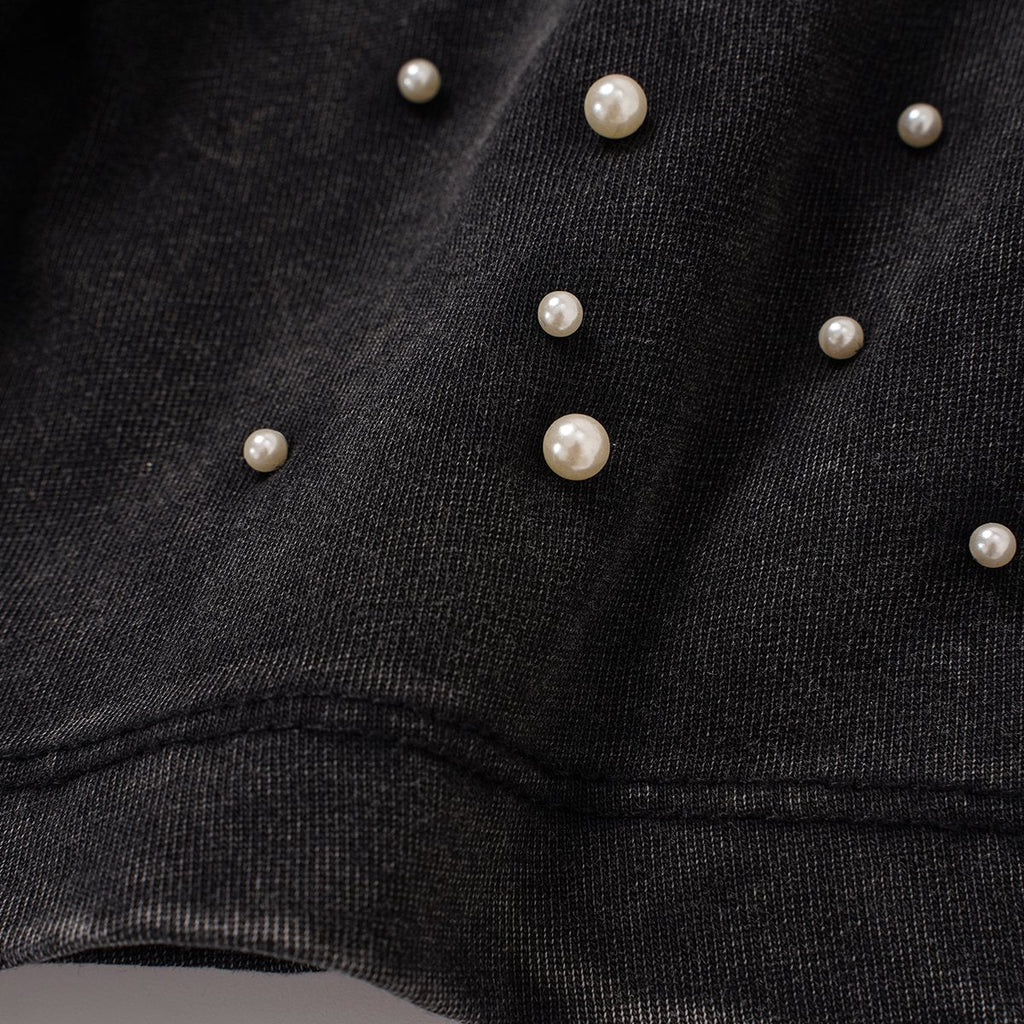 SAINT Religious Art Rhinestone T-Shirt — detail