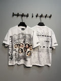 Hellstar Face Collage Eye Graphic T-Shirt — front