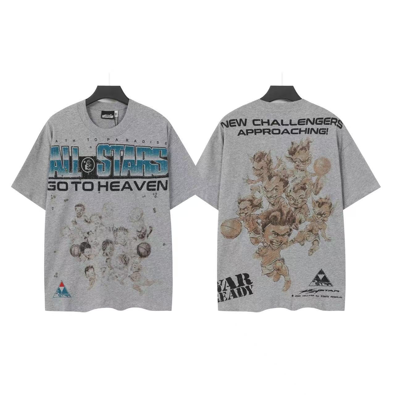 Hellstar Basketball Heaven Graphic T-Shirt — front