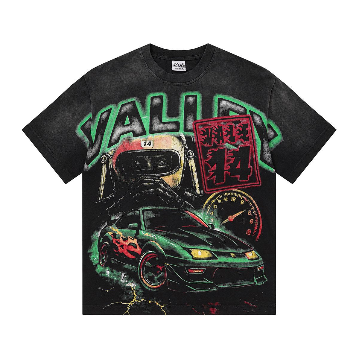 VALLEY 14 Racing Car Graphic T-Shirt — hero