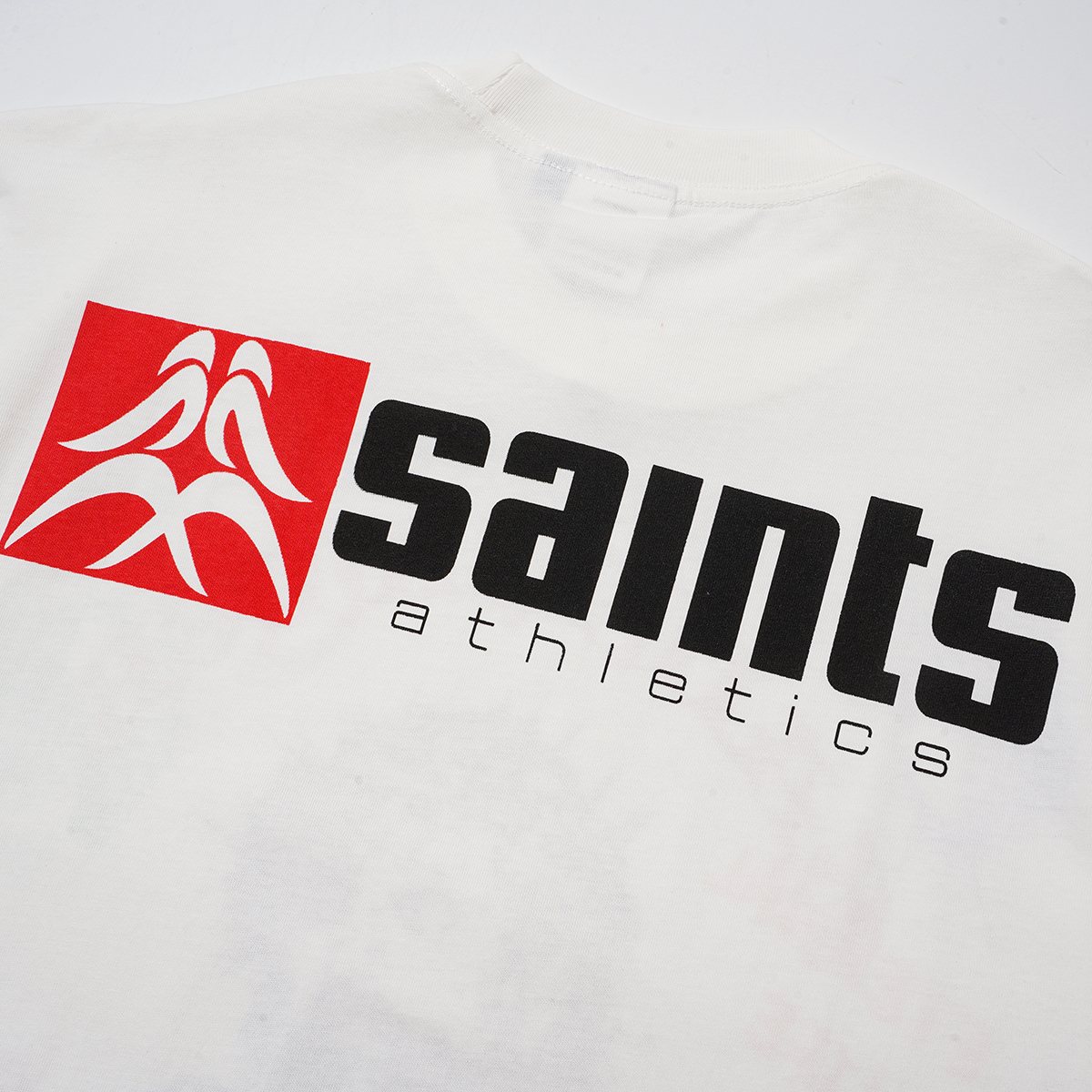 SAINT Multicolor Athletics Graphic T-Shirt — detail