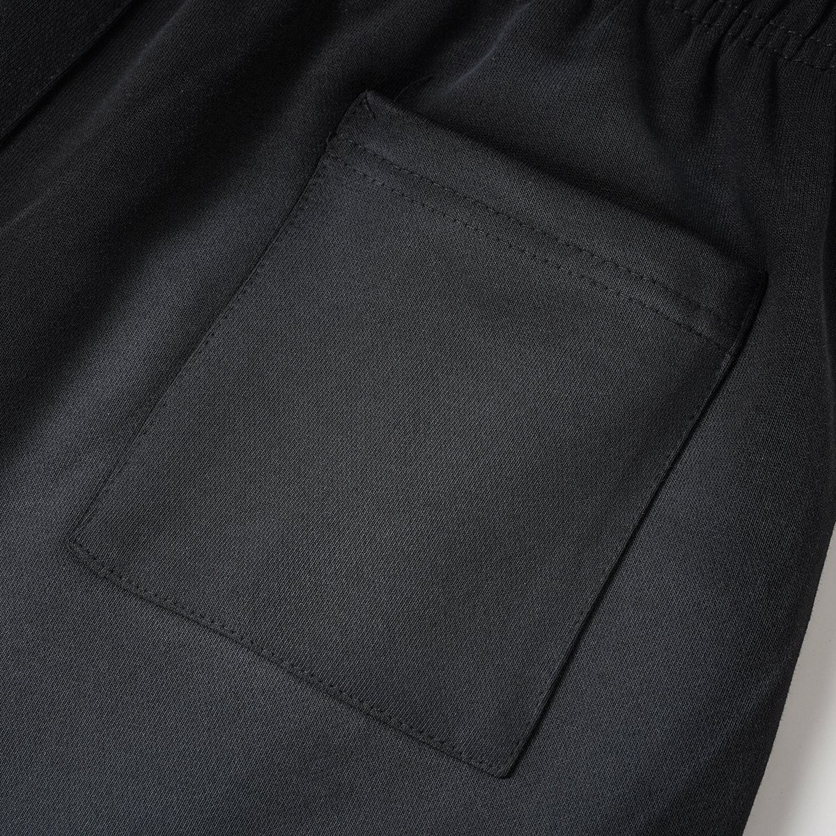 THAT'S A AWFUL LOT OF COUGH SYRUP Black Front Graphic Shorts — detail