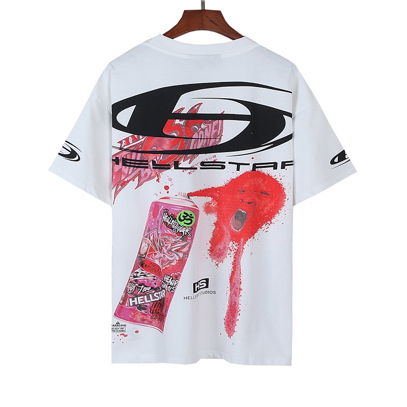 Hellstar Anti 666 Graphic Short-Sleeve T-Shirt — back