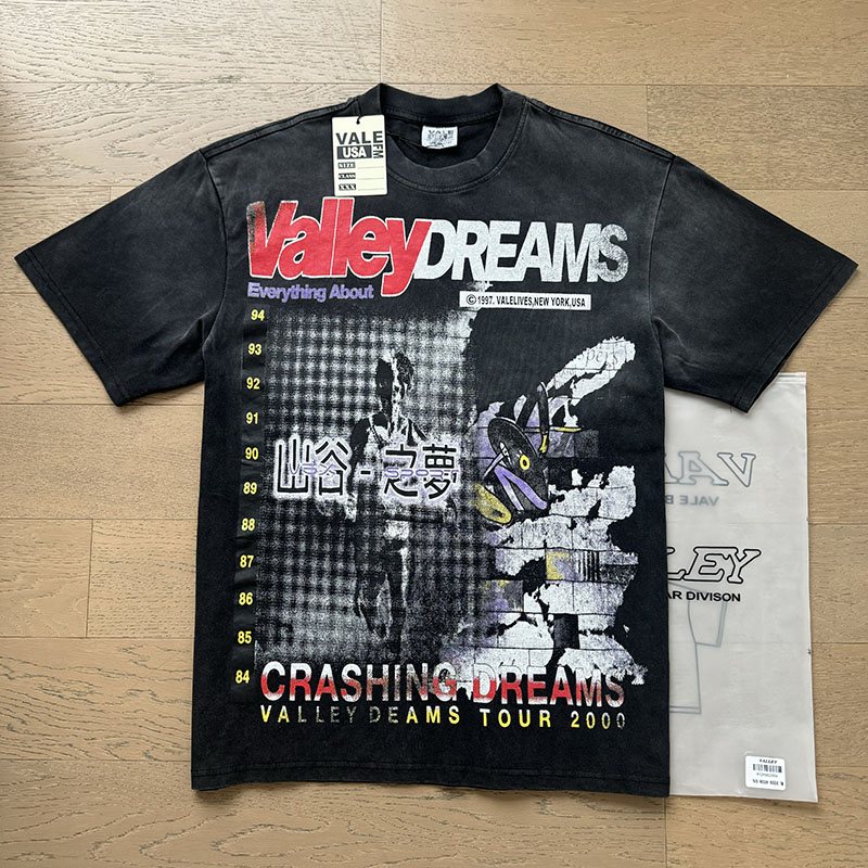 VALE USA World Peace Dreams Tour Graphic T-Shirt — context