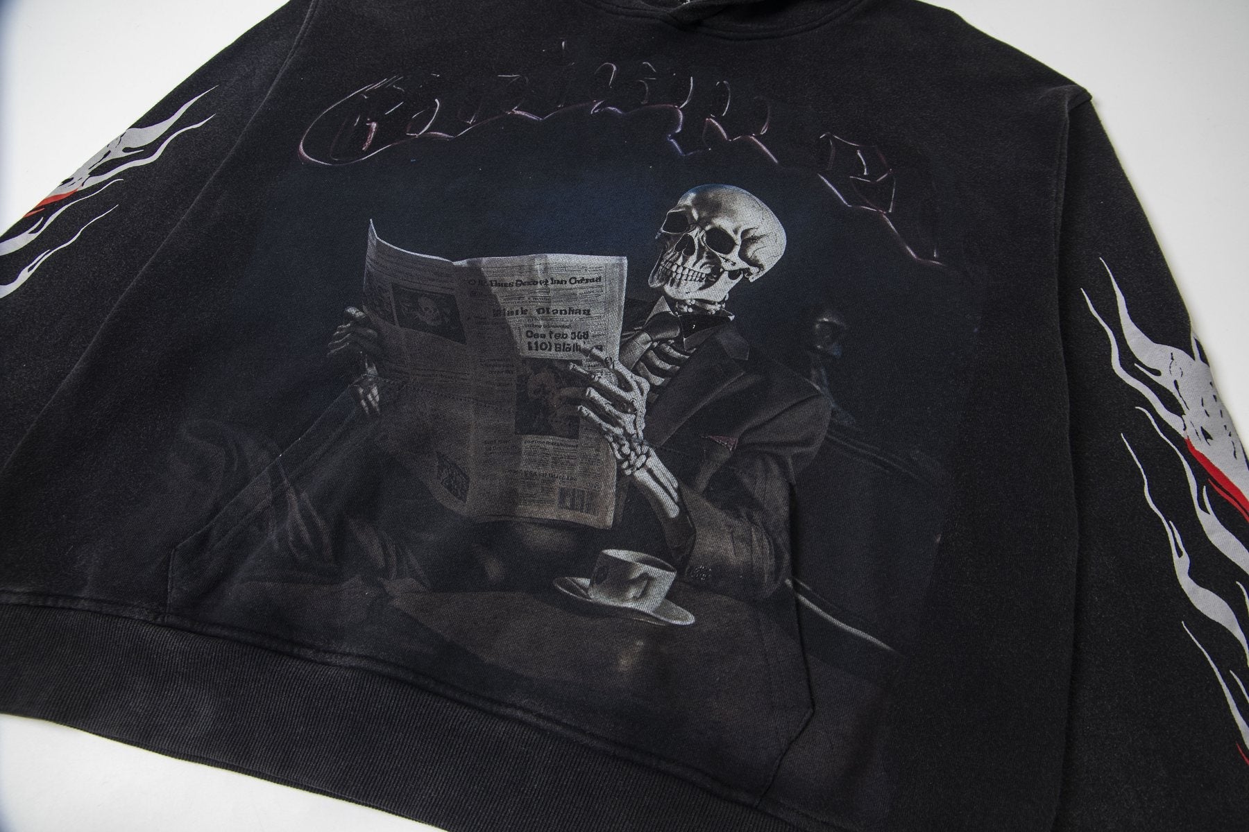 Godspeed Black Monday Skeleton Graphic Hoodie — detail