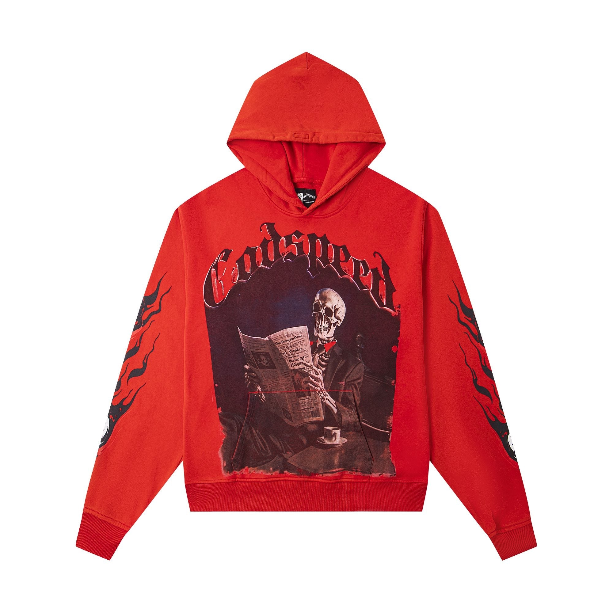 Godspeed Black Monday Skeleton Graphic Hoodie — hero
