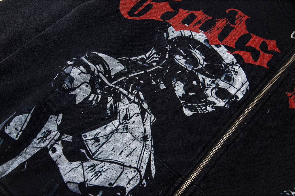 Godspeed Full-Zip Graphic Hoodie — detail