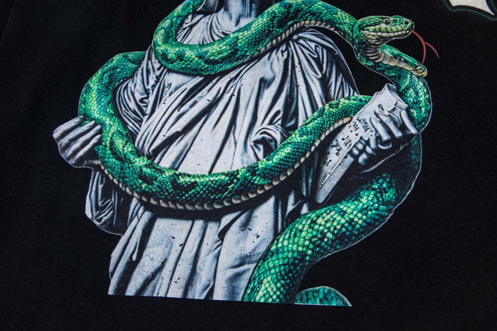 Godspeed Top 5 Slizzy Statue Snake Long-Sleeve T-Shirt — detail