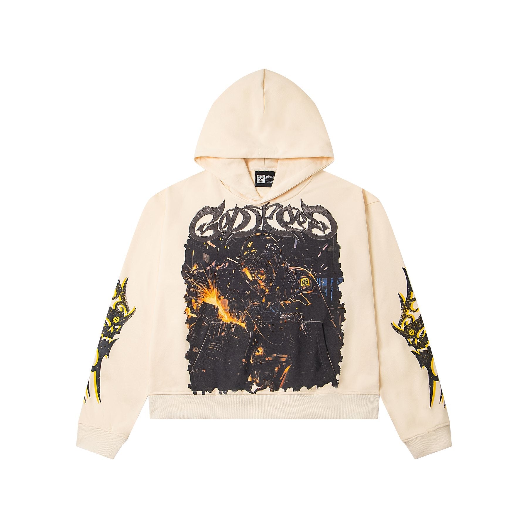 Godspeed Out of Many One Graphic Hoodie — front