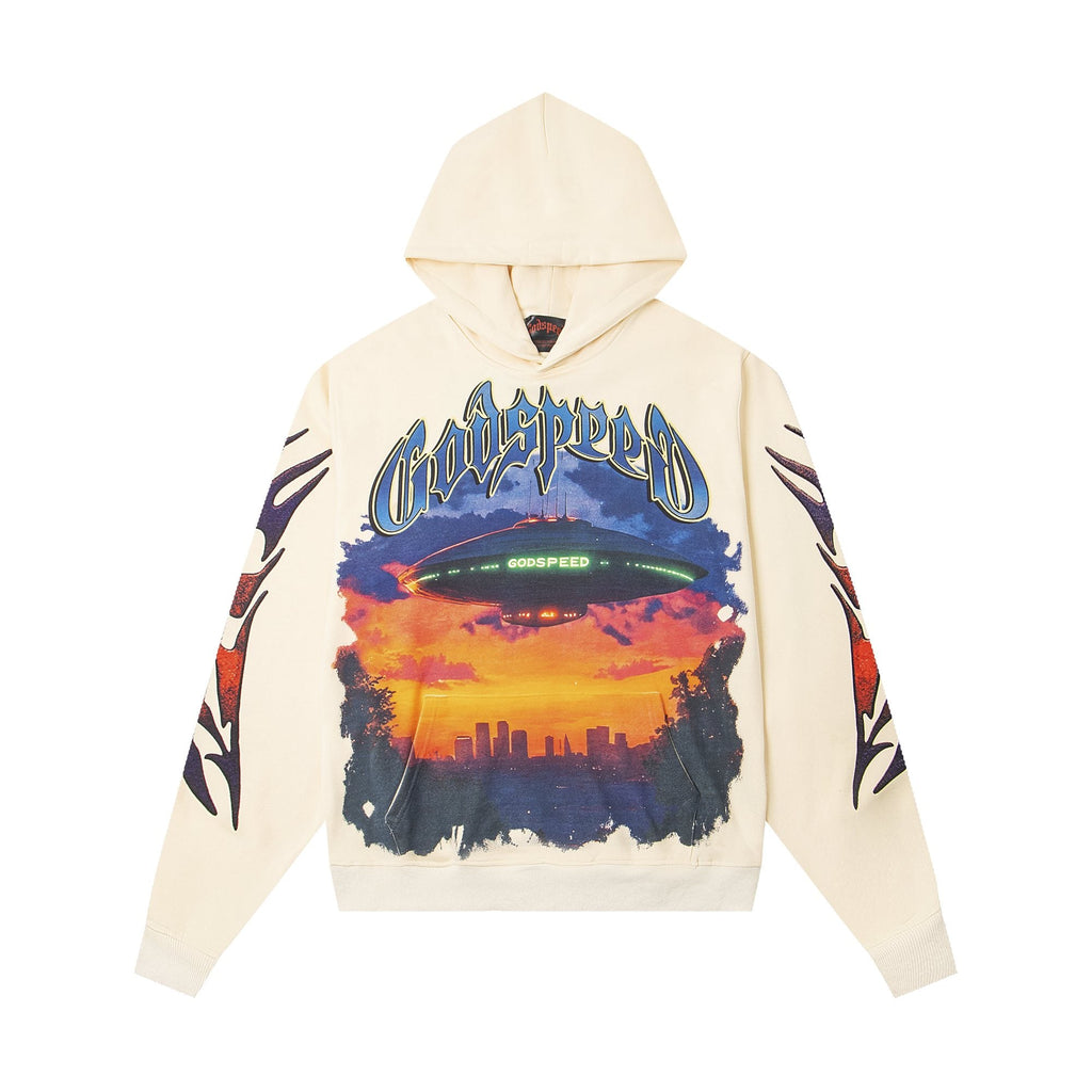 Godspeed UFO & Sun-Eye Graphic Hoodie — hero