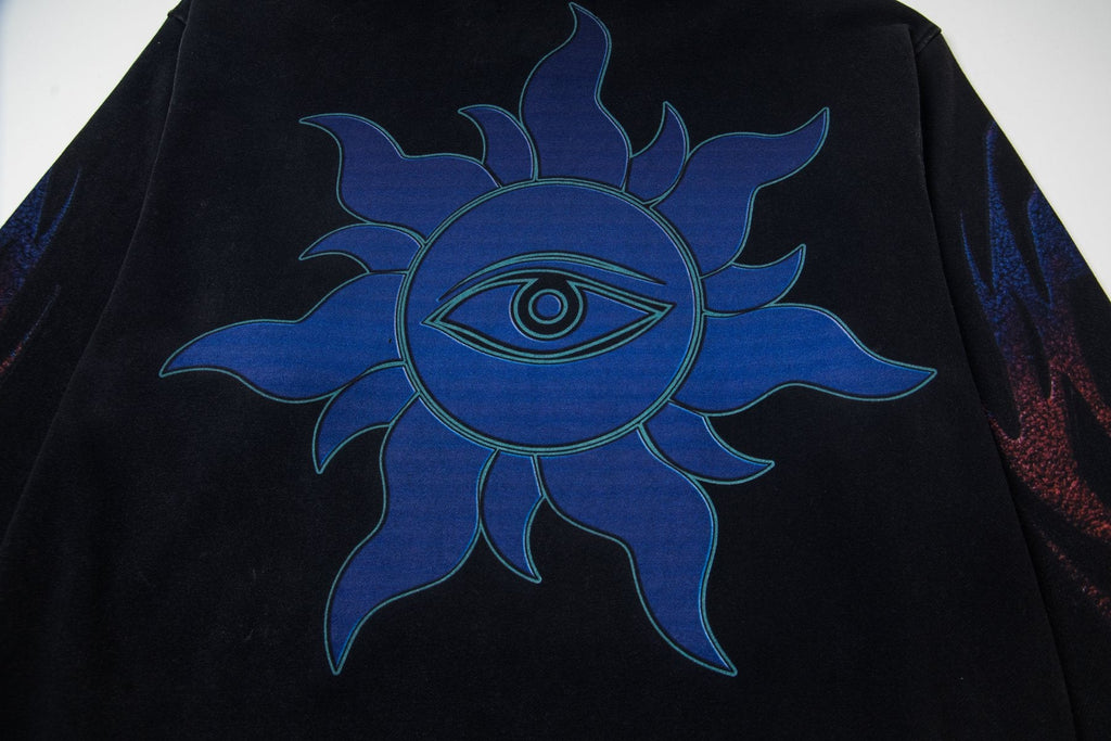 Godspeed UFO & Sun-Eye Graphic Hoodie — detail