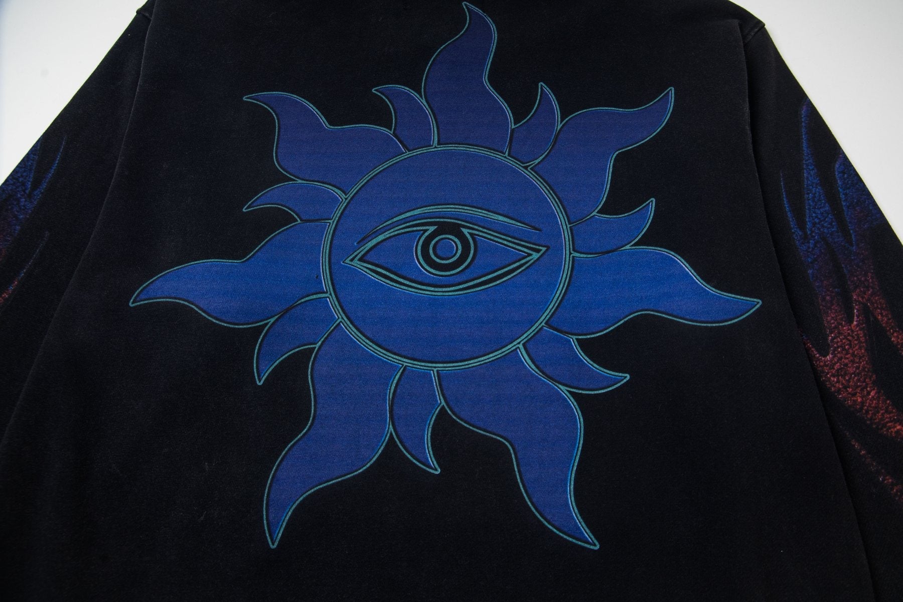 Godspeed UFO & Sun-Eye Graphic Hoodie — detail
