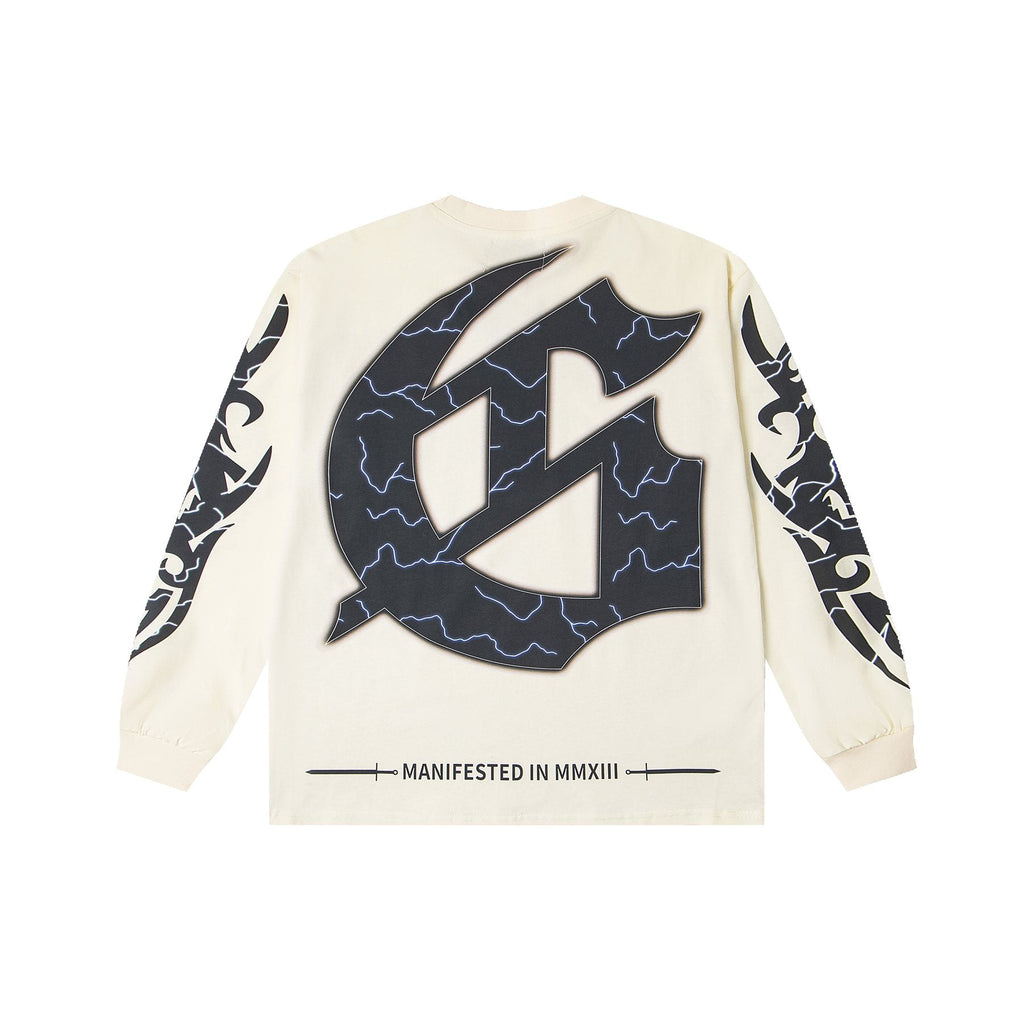 Godspeed Manifested in MMXXIII Graphic Long-Sleeve T-Shirt — back