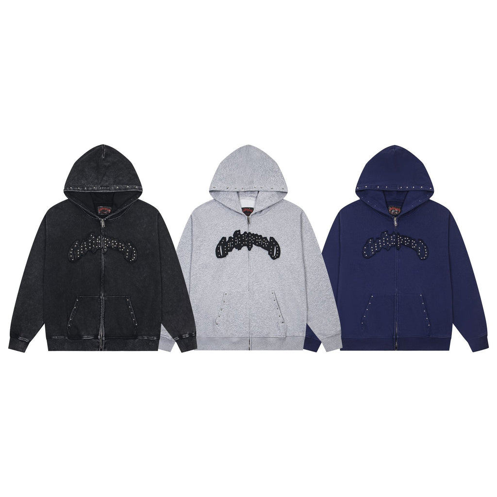 Godspeed Rhinestone-Style Zip Hoodie — comparison