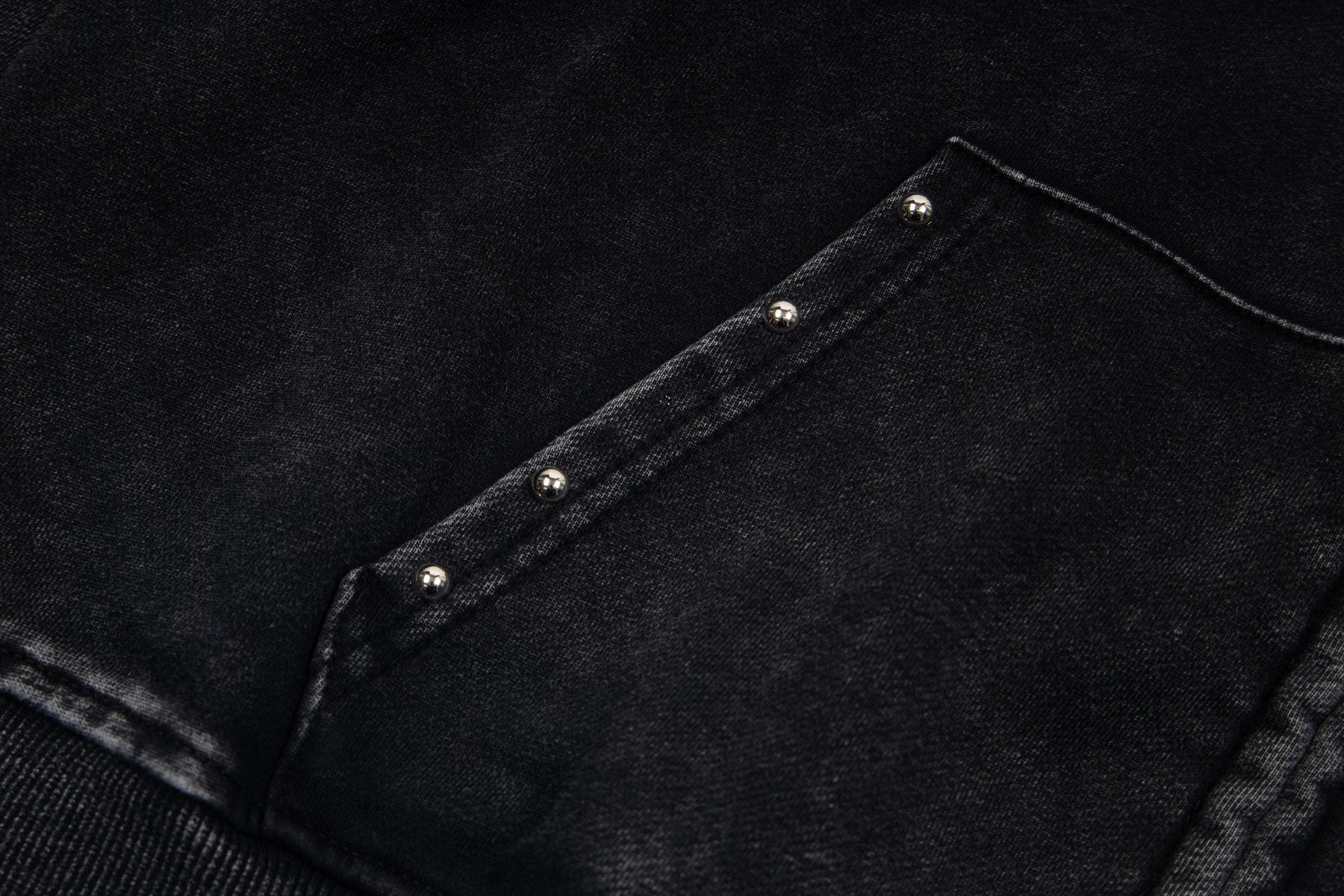 Godspeed Rhinestone-Style Zip Hoodie — detail