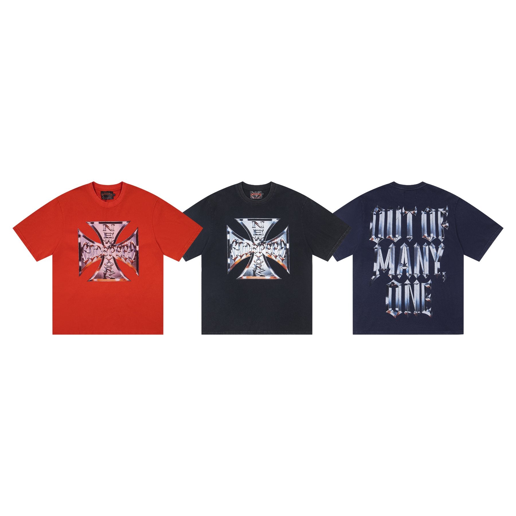 Godspeed Cross Graphic Short-Sleeve T-Shirt — comparison