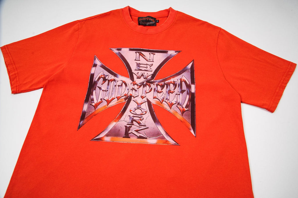 Godspeed Cross Graphic Short-Sleeve T-Shirt — detail