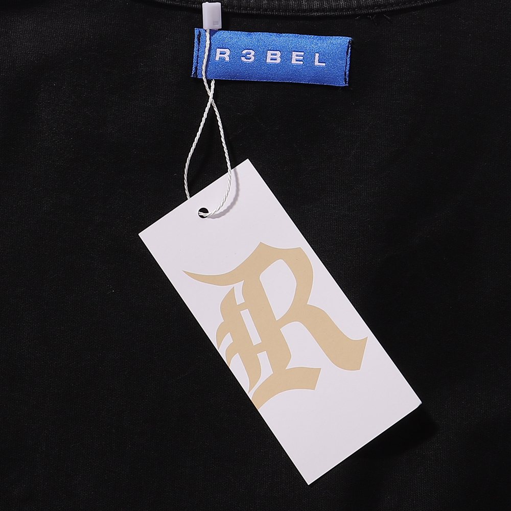 R3BEL Strength Through the Storm Snake Graphic T-Shirt — hang_tag