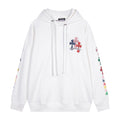 Chrome Hearts Multicolor Floral Cross Graphic Hoodie — hero