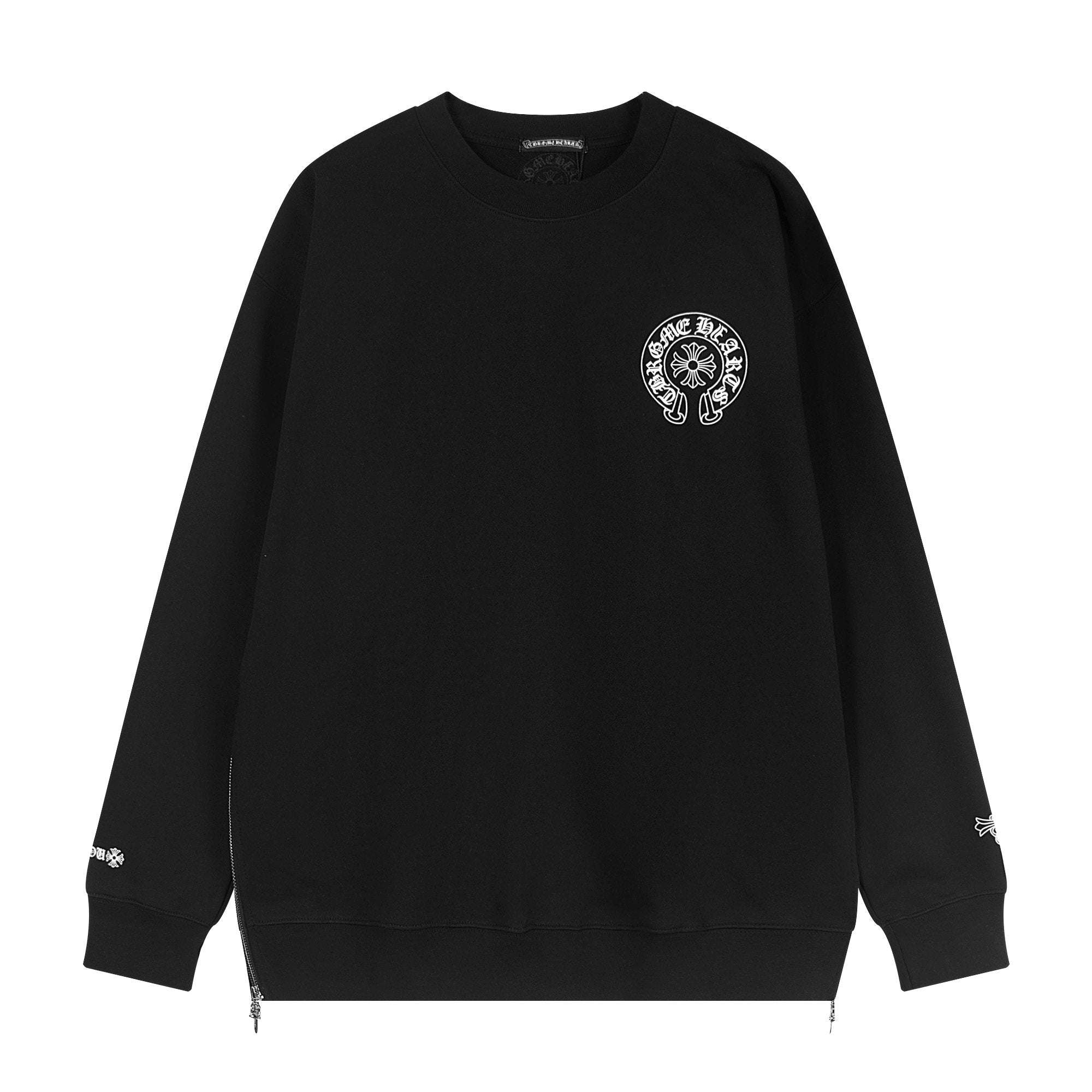 Chrome Hearts Horseshoe Graphic Crewneck Sweatshirt — hero