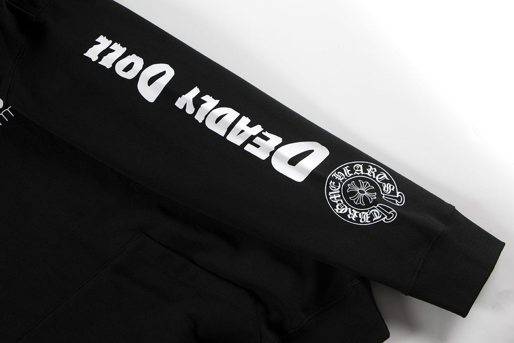 Chrome Hearts Cartoon Figure Graphic Hoodie — detail