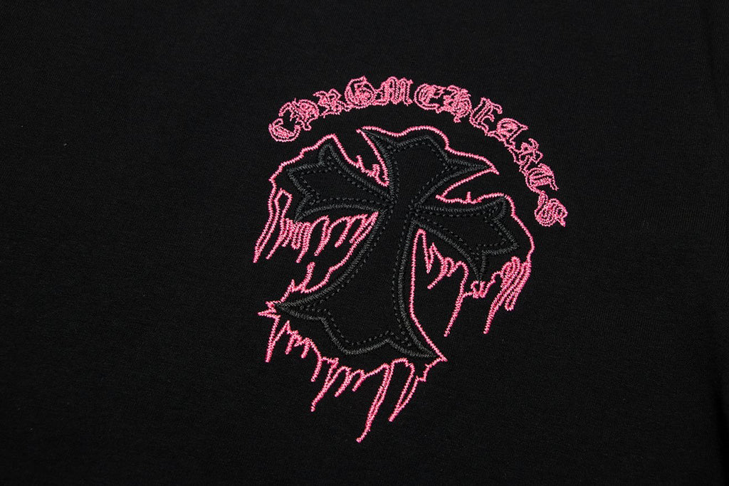 Chrome Hearts Sanskrit Cross Graphic T-Shirt — detail