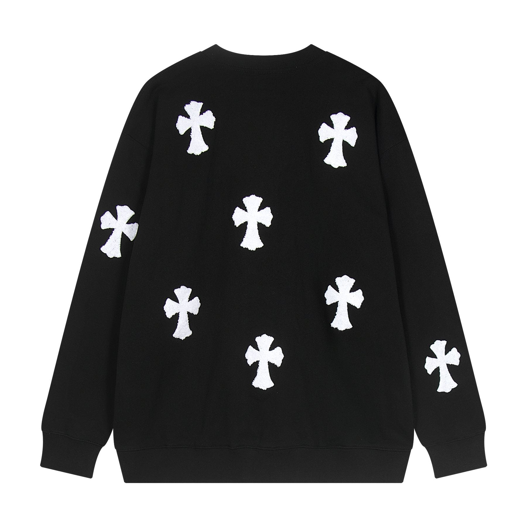 Chrome Hearts Cross Patch Crewneck Sweatshirt — back