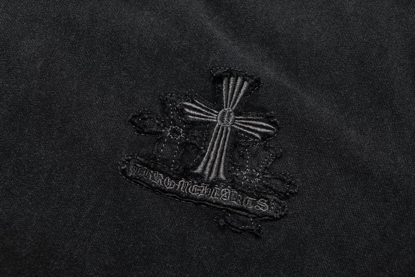 Chrome Hearts Tonal Cross Graphic T-Shirt — detail