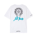 Chrome Hearts Horseshoe Floral Graphic T-Shirt — hero