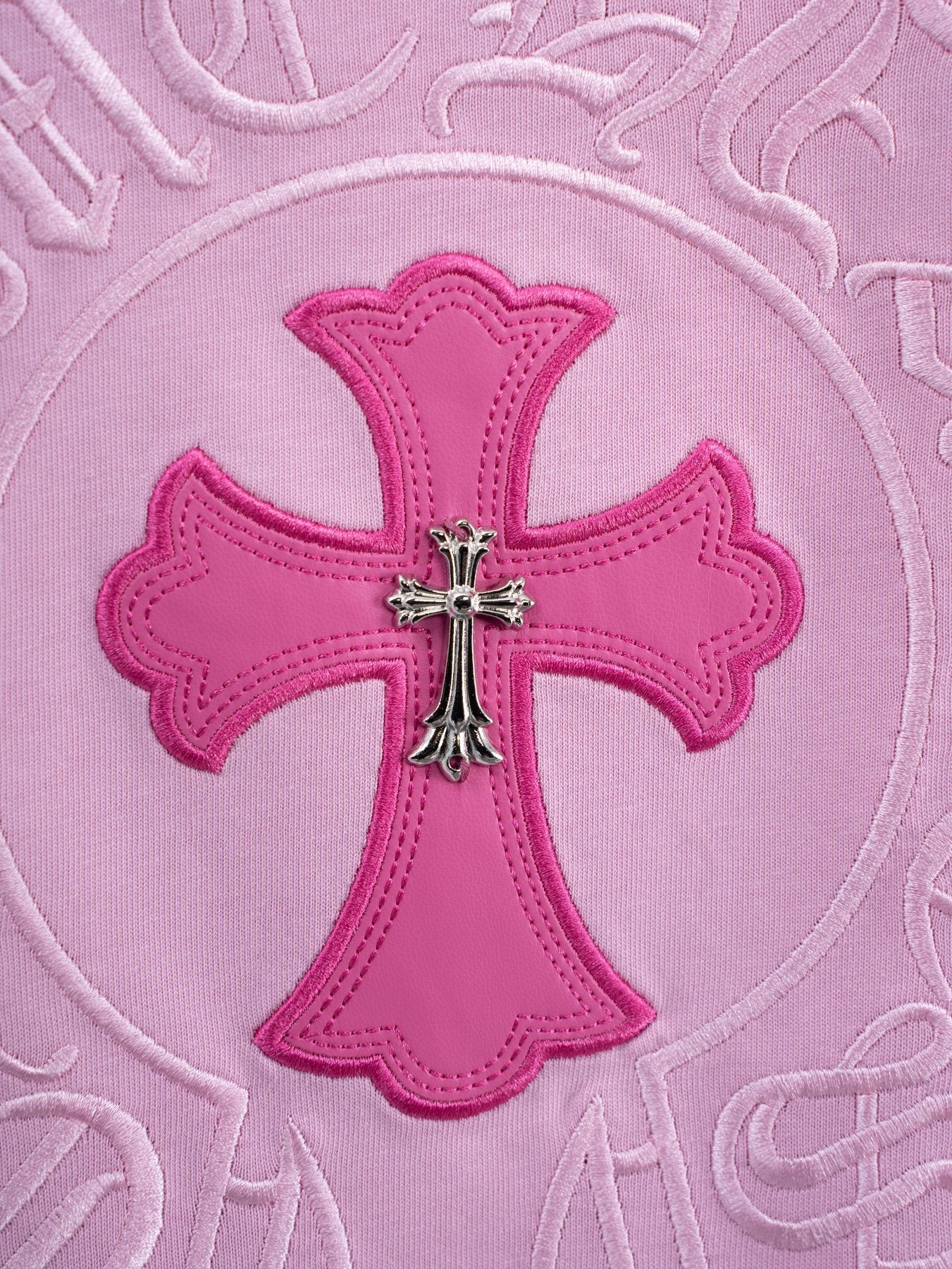 Chrome Hearts Cross Graphic Short-Sleeve T-Shirt — detail