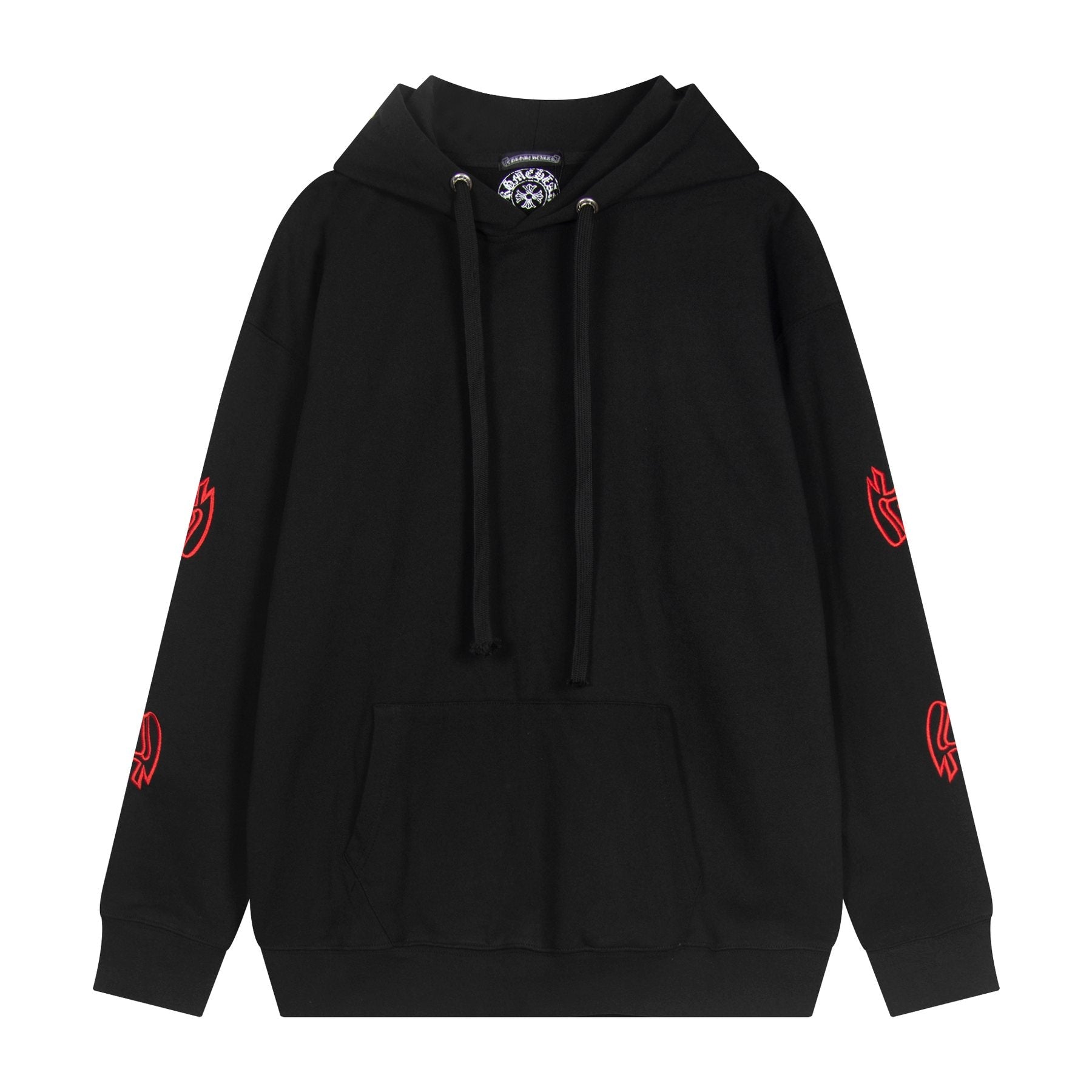 Chrome Hearts Flower Back Graphic Hoodie — front