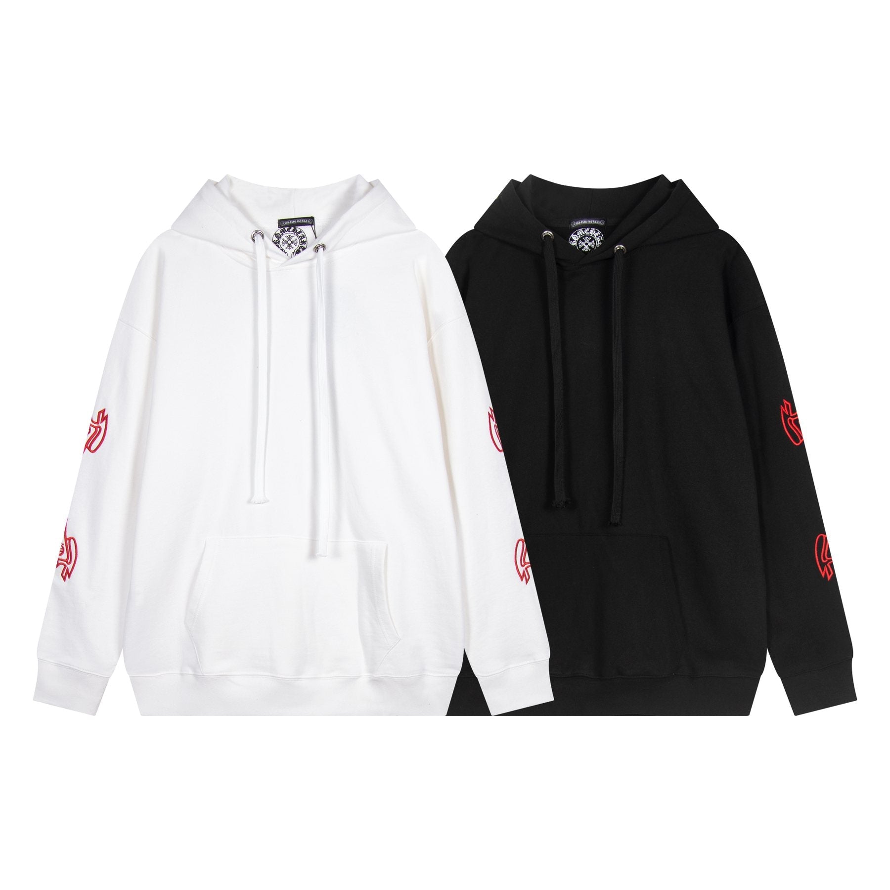Chrome Hearts Flower Back Graphic Hoodie — comparison