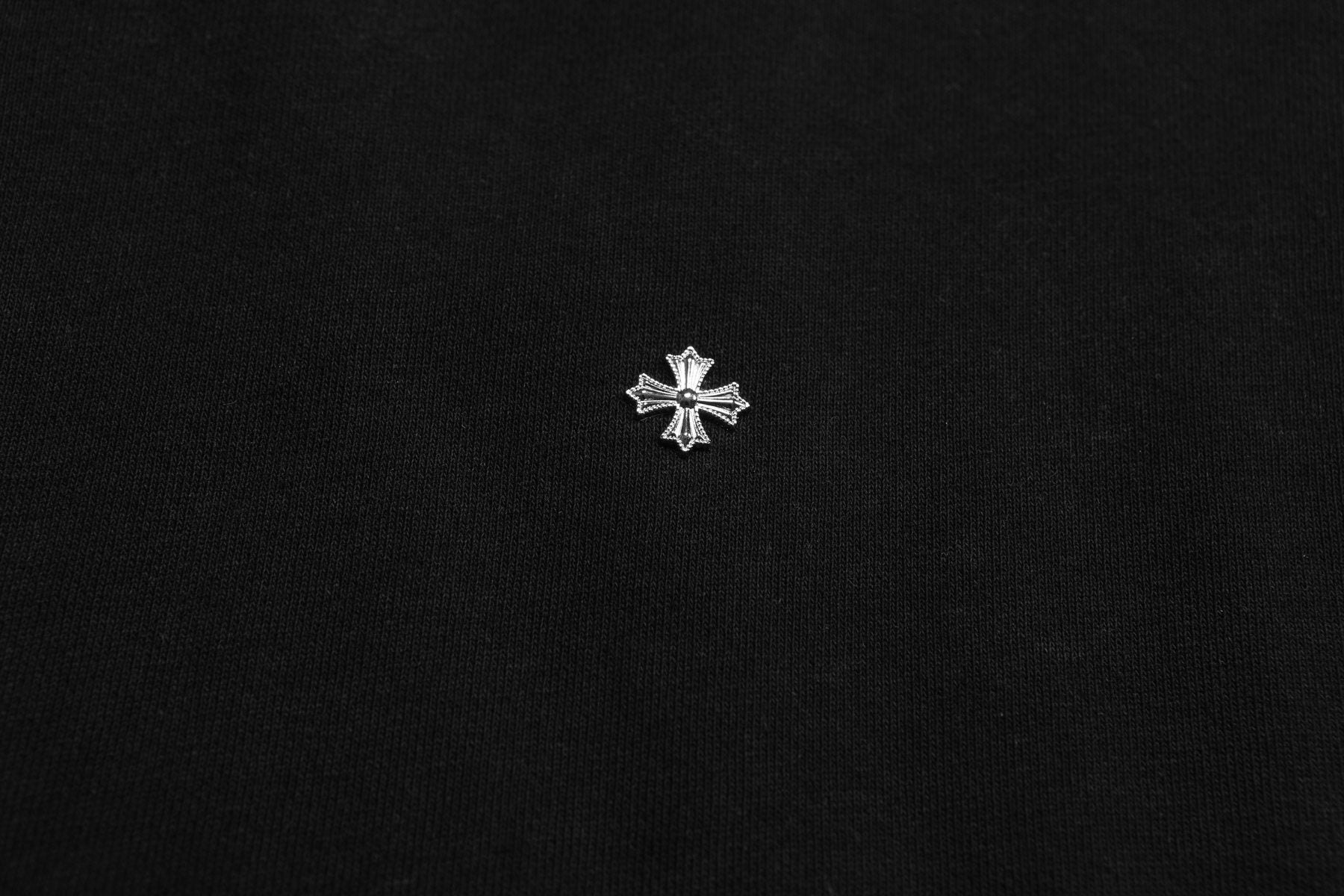 Chrome Hearts Metal Cross Crewneck Sweatshirt — detail