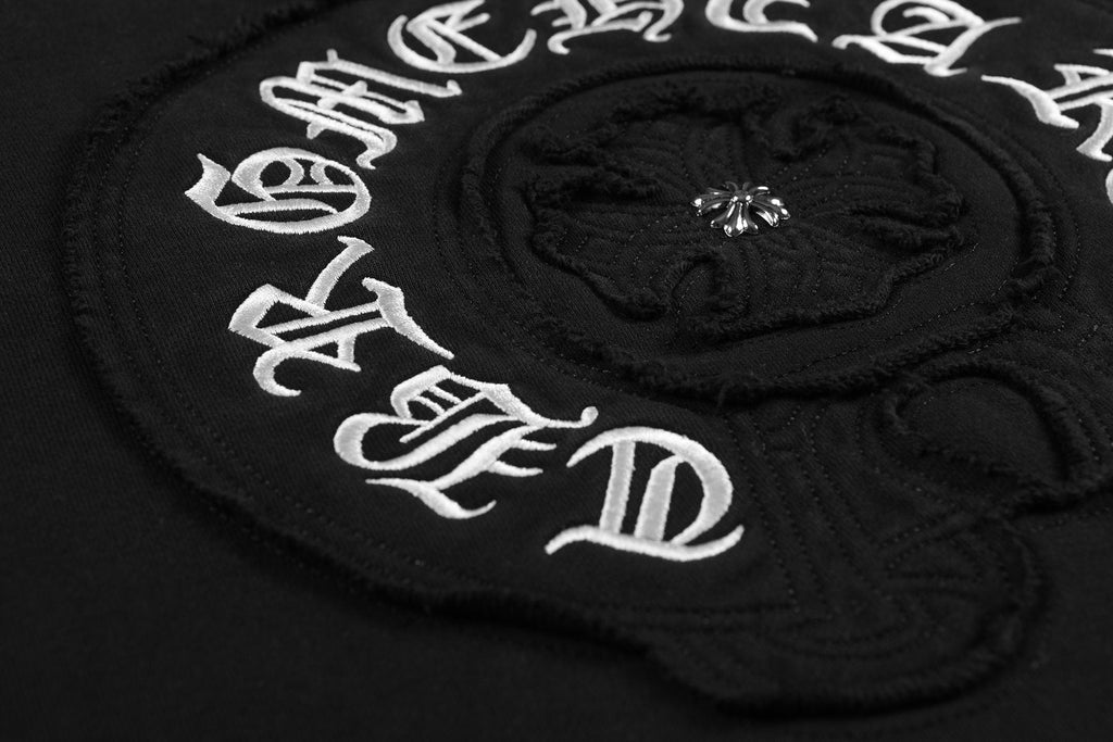 Chrome Hearts Horseshoe Graphic Crewneck Sweatshirt — detail