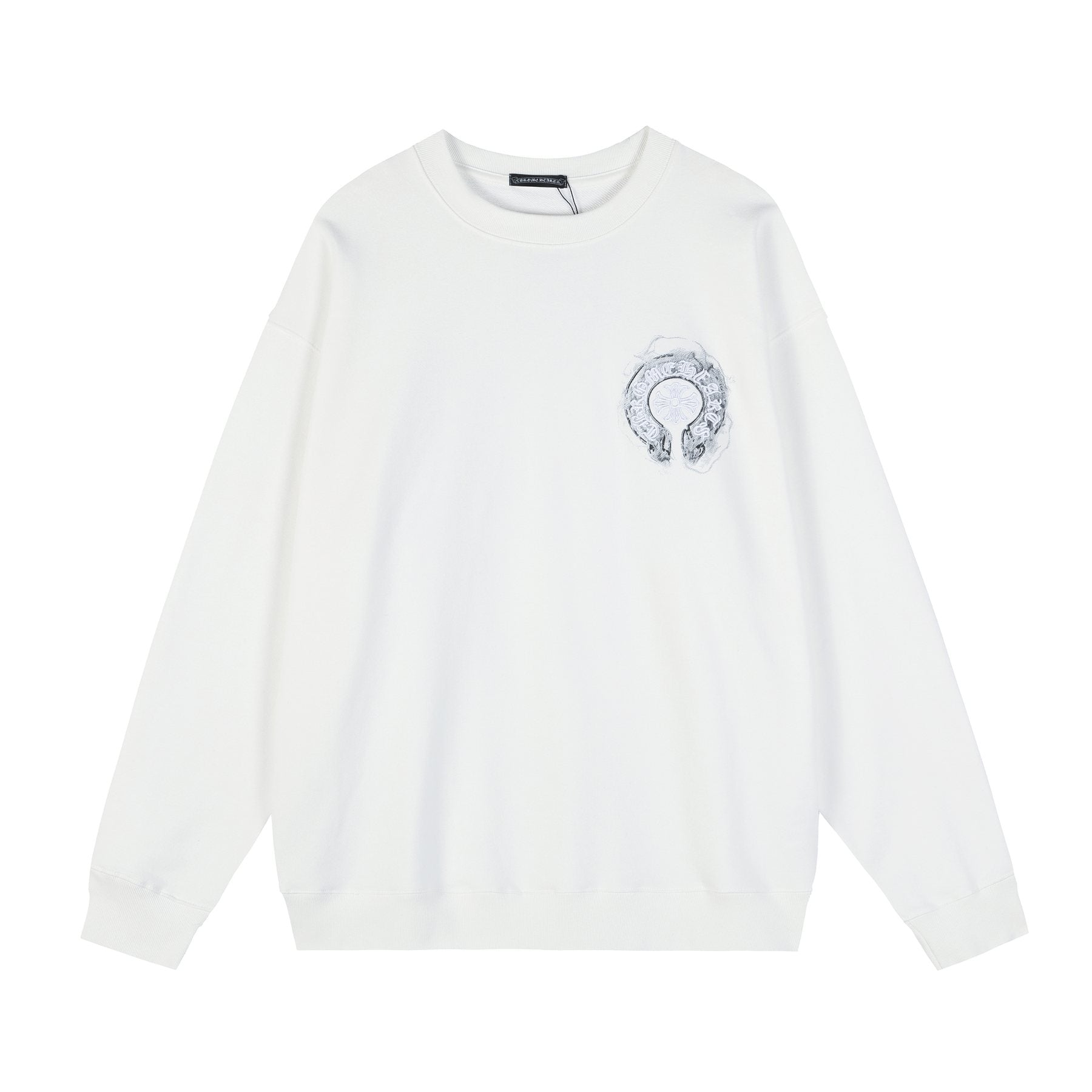 Chrome Hearts Cross Graphic Crewneck Sweatshirt — front
