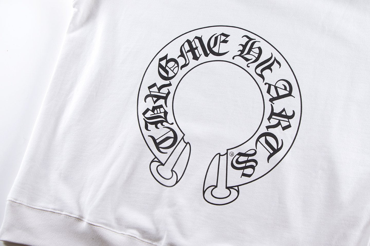 Chrome Hearts Slogan Graphic Hoodie — detail