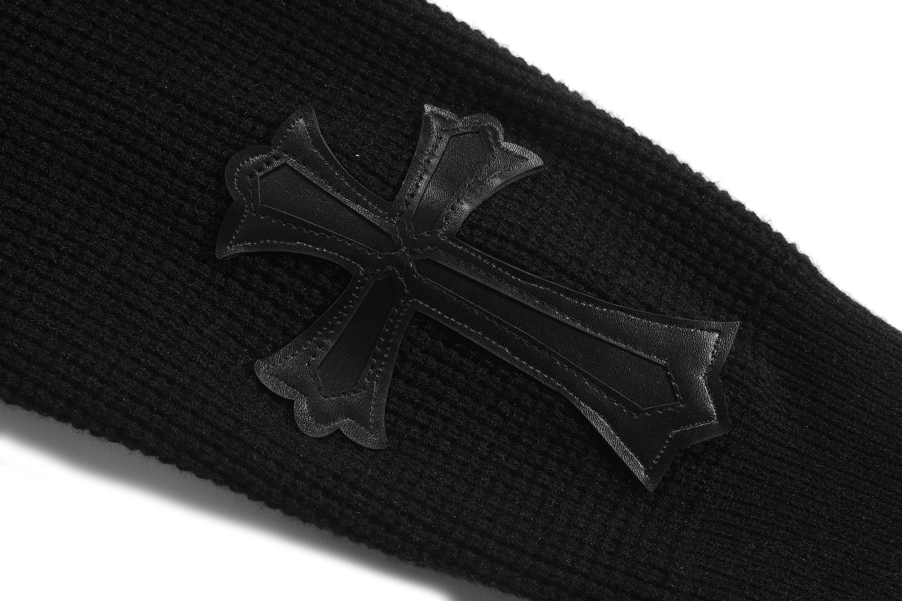 Chrome Hearts Cross Applique Knit Sweater — detail