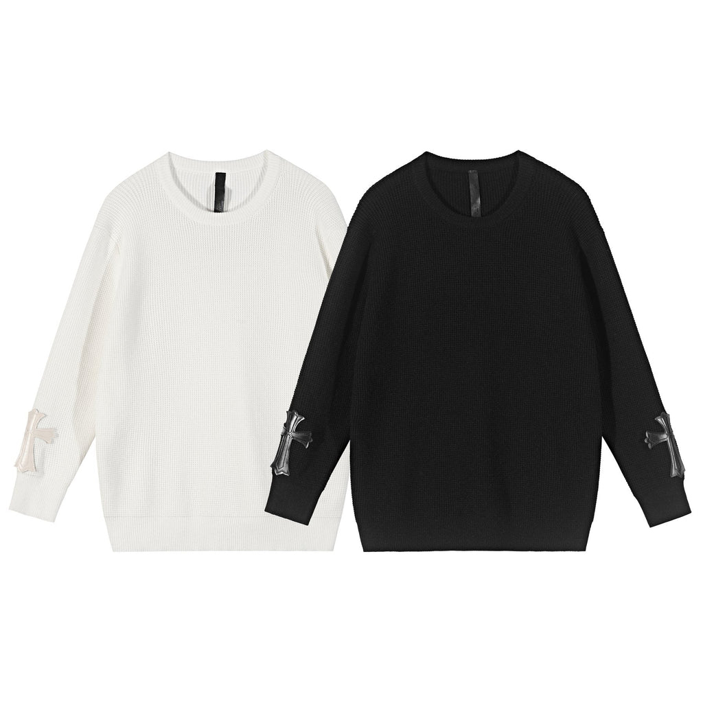 Chrome Hearts Cross Applique Knit Sweater — comparison