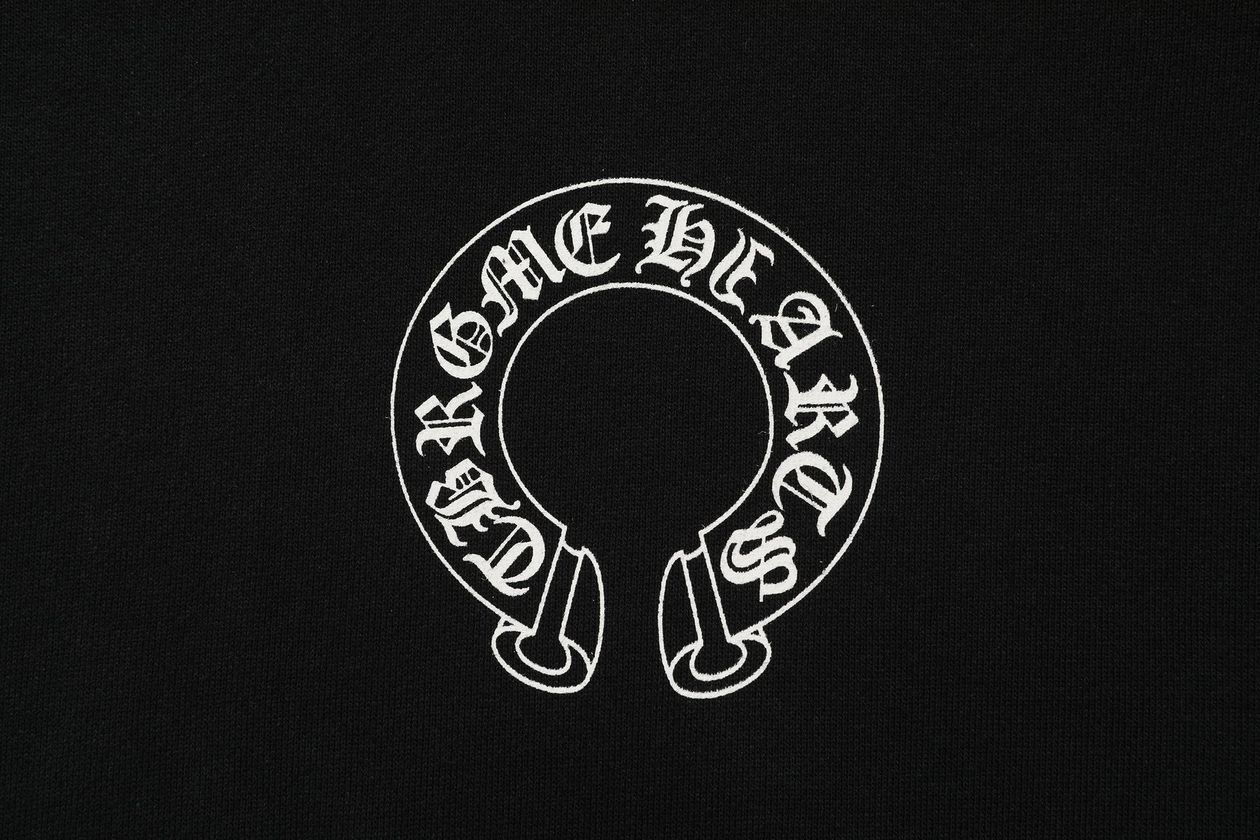 Chrome Hearts Horseshoe Graphic Pullover Hoodie — detail