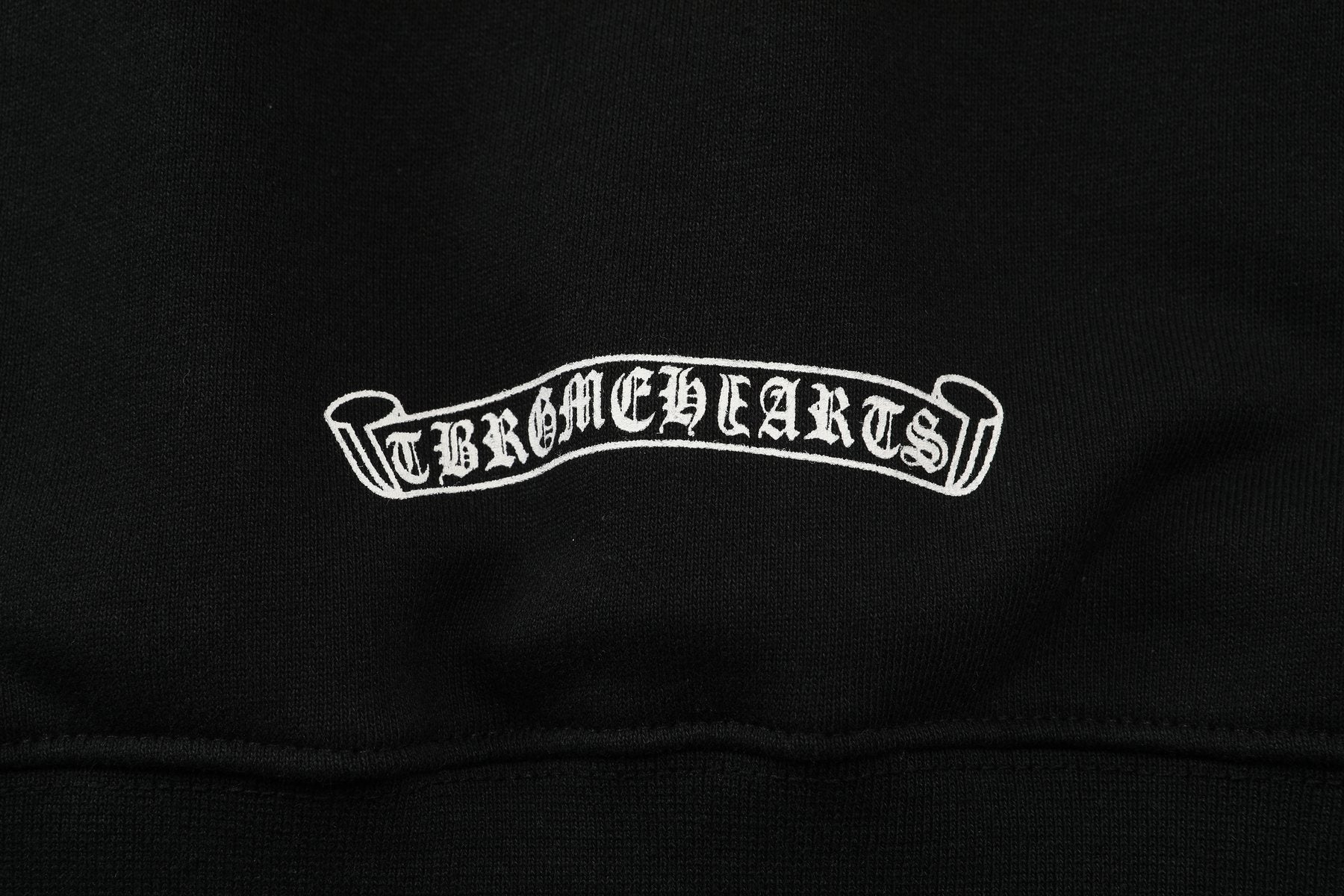 Chrome Hearts Horseshoe Graphic Pullover Hoodie — detail