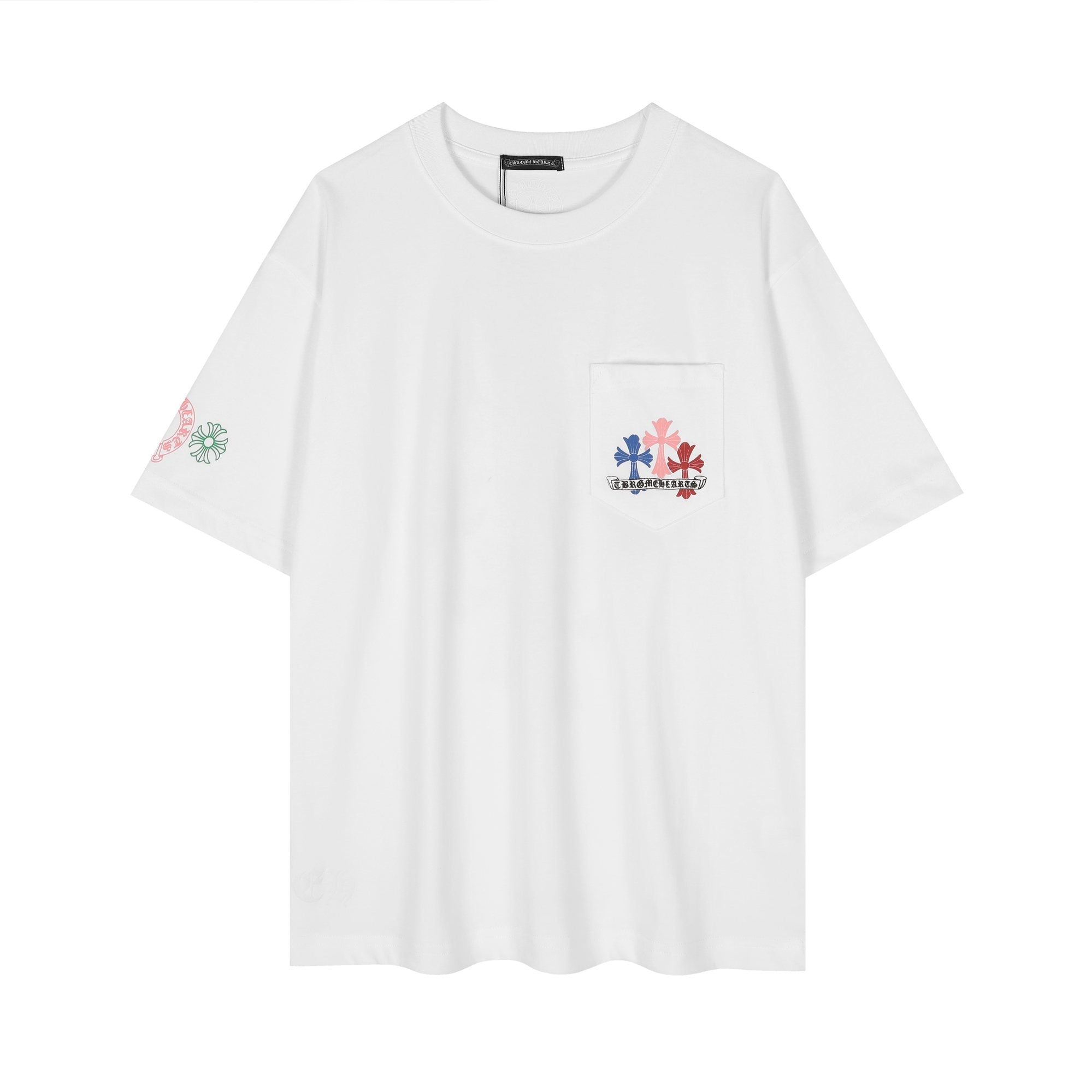 Chrome Hearts Sanskrit Rainbow Cross Graphic T-Shirt — hero